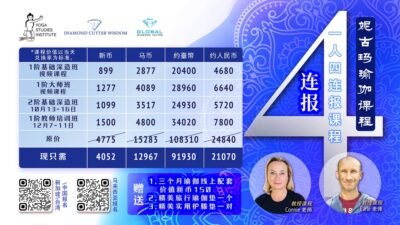 4 Programmes Special Bundle Deal-Niguma Yoga Courses ( 新 | 台 | 中 ）
